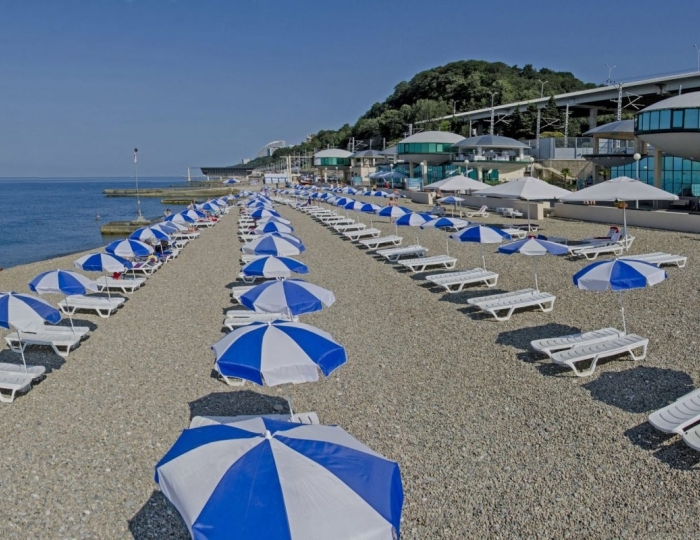 Пляж - Отель Alean Family Sputnik / Алеан Фэмили Спутник 