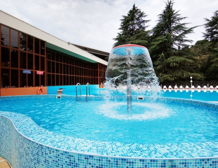 Открытый бассейн - Отель Alean Family Sputnik / Алеан Фэмили Спутник 